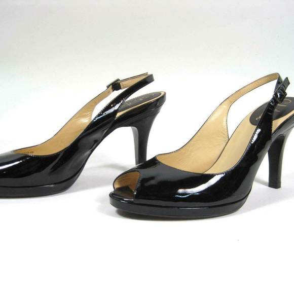 Cole Haan Shoes - Cole Haan Nike Air Peep Toe Sling Back Pumps 9